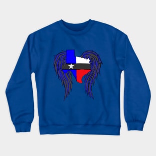 Texas Thin Grey Line Crewneck Sweatshirt